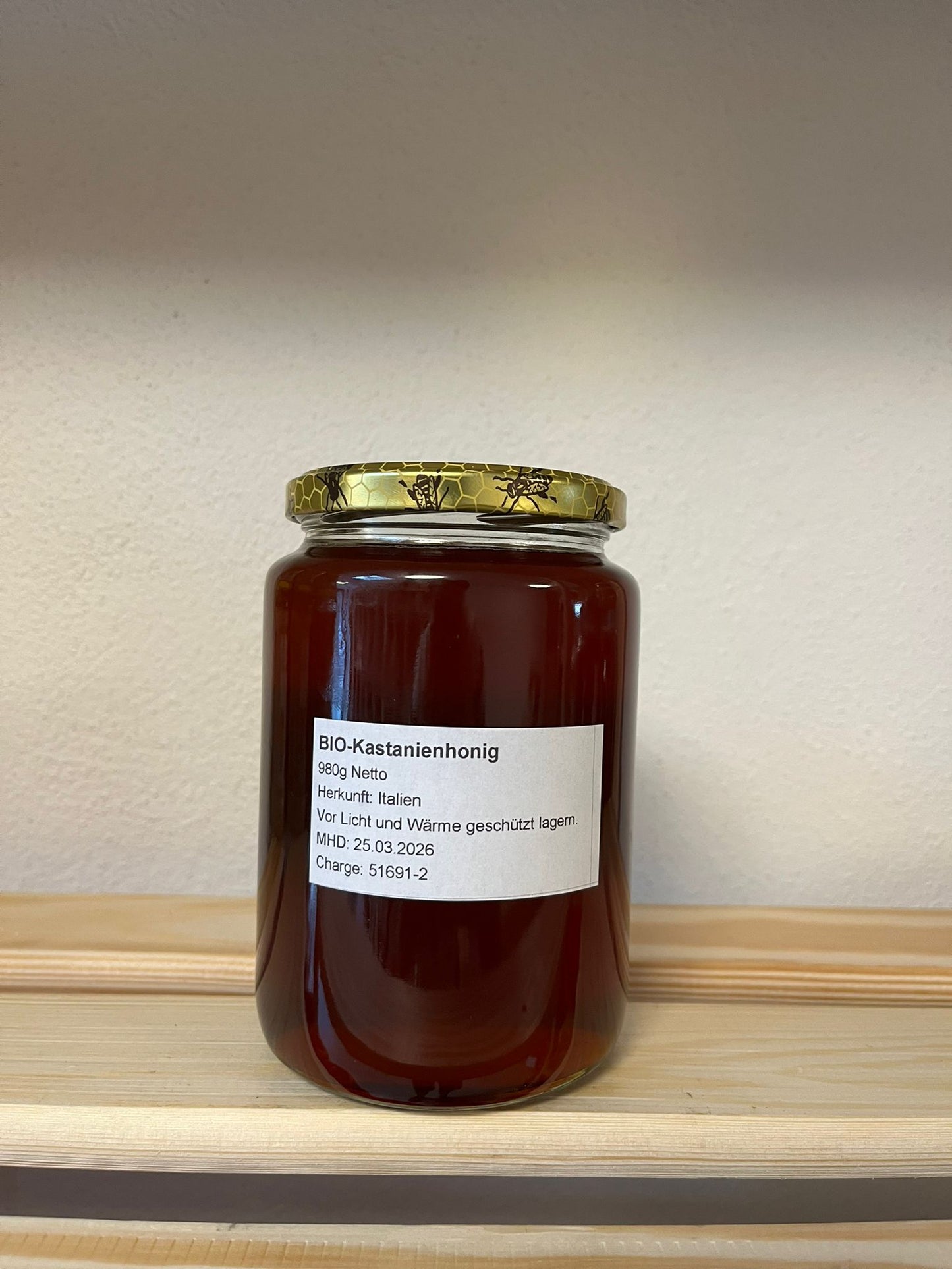 Kastanienhonig Bio 980g