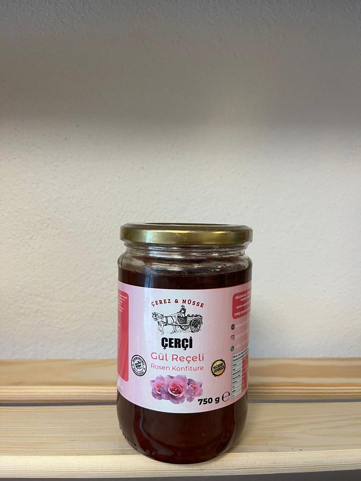 Rosen Konfitüre 750g