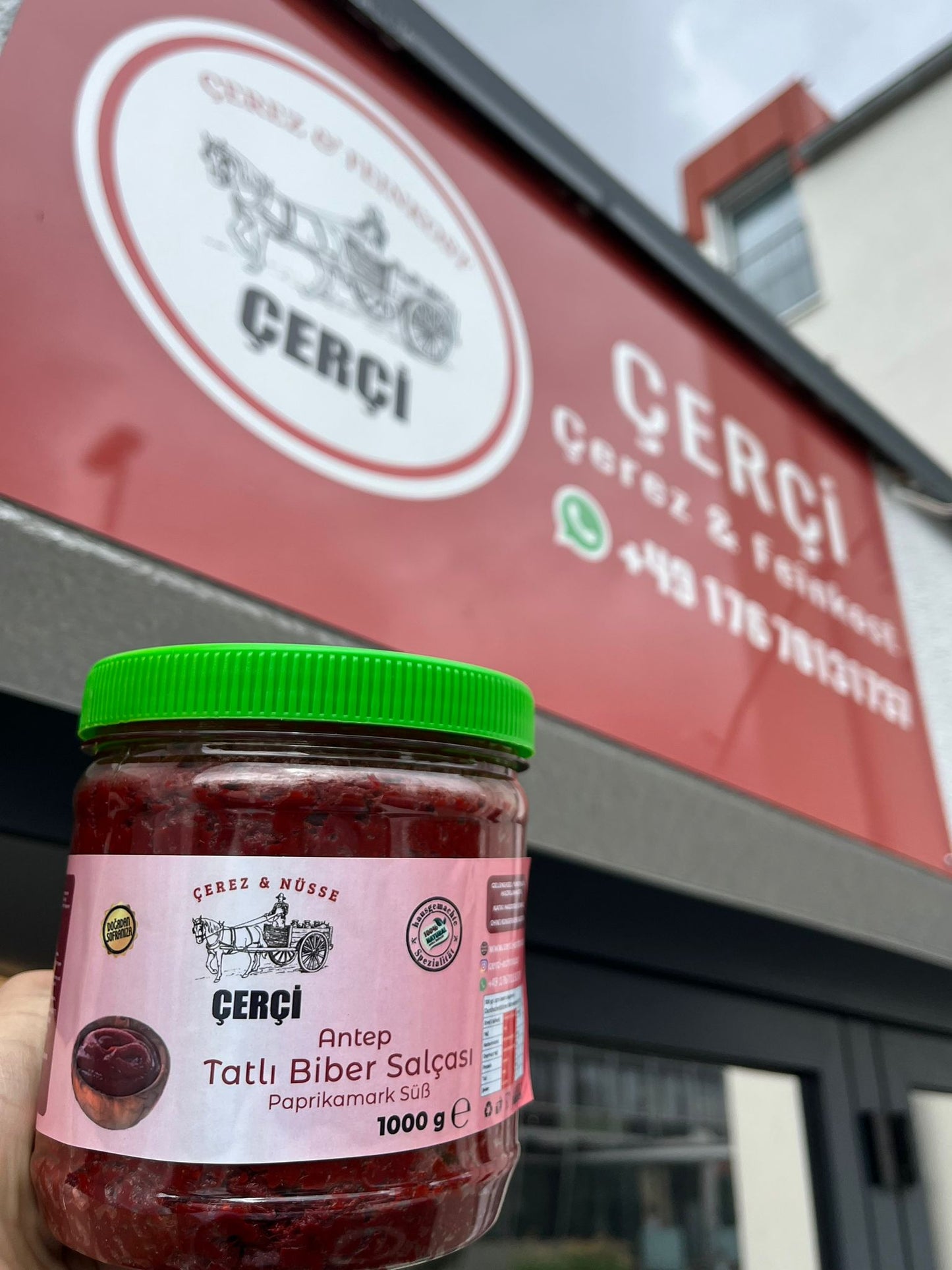 Hausgemachte Paprikamark aus Antep 1kg