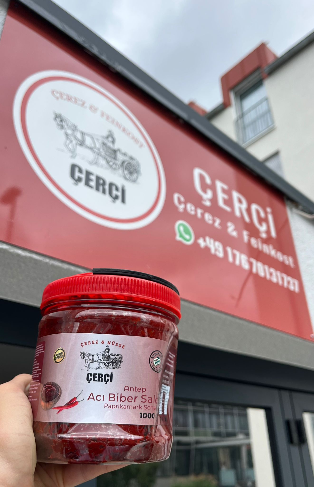 Hausgemachte Paprikamark aus Antep (Scharf) 1kg