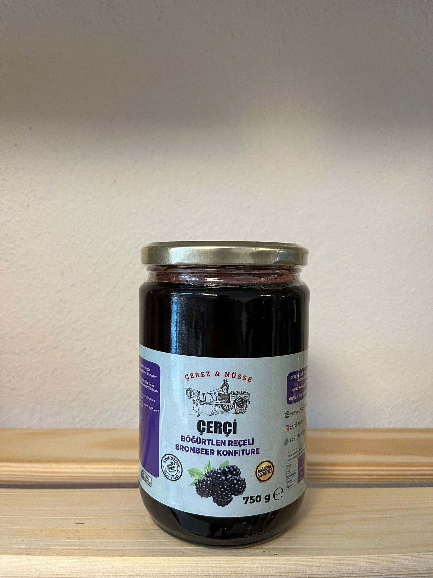 Brombeer Konfitüre 720g