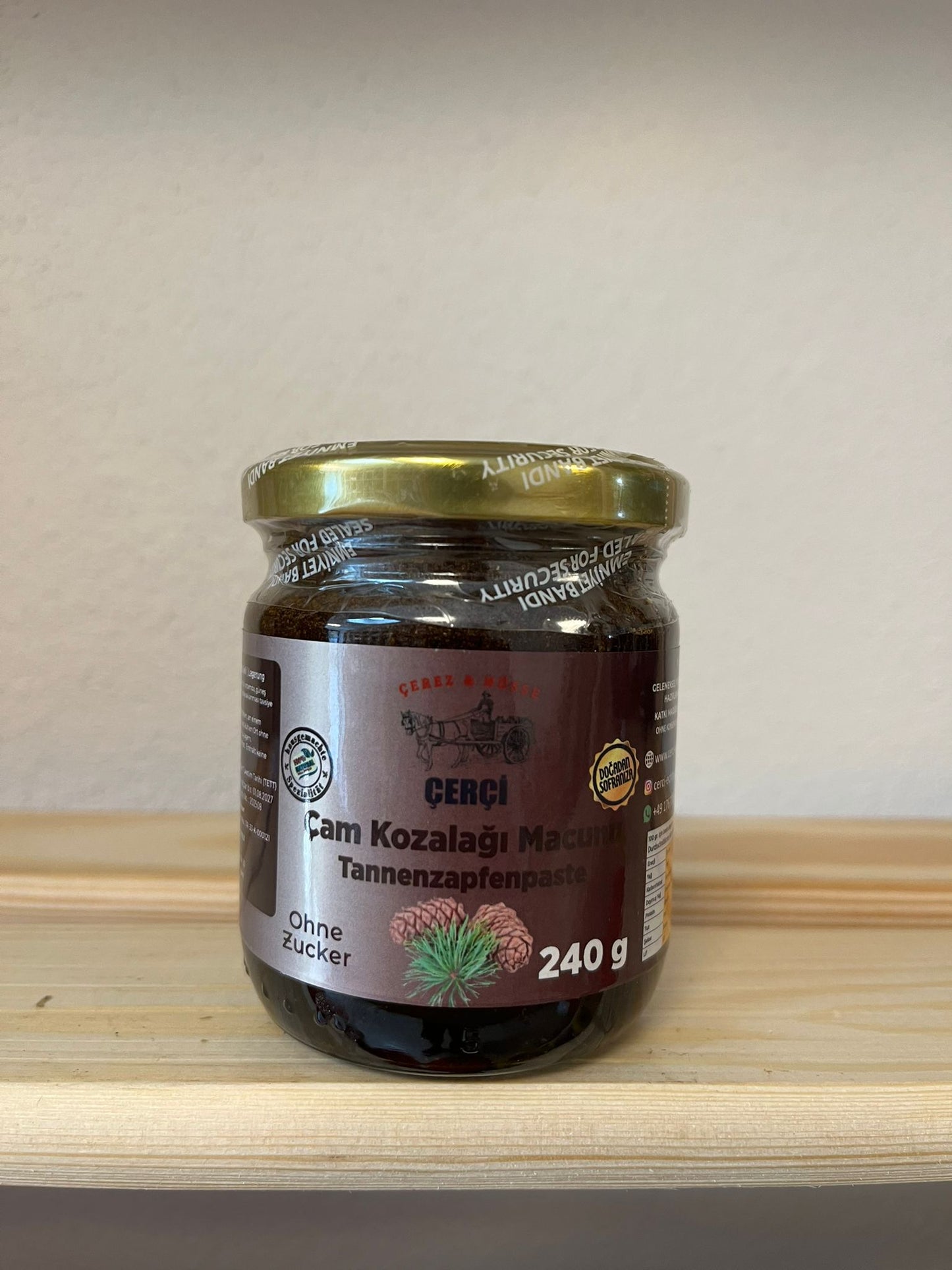 Tannenzapfen Paste 240g (Ohne Zucker)