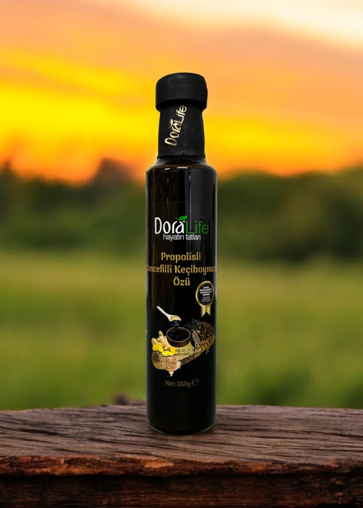 Johannisbrot-Extrakt mit Propolis und Ingwer – 350 g